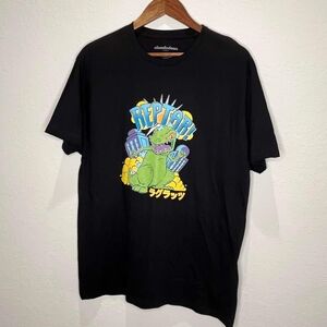 Reptar Mens T-shirt Large Rugrats Nickelodeon 90s Retro Style‎ Tee Graph…